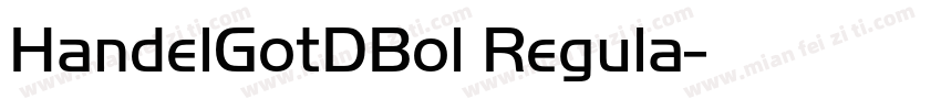 HandelGotDBol Regula字体转换